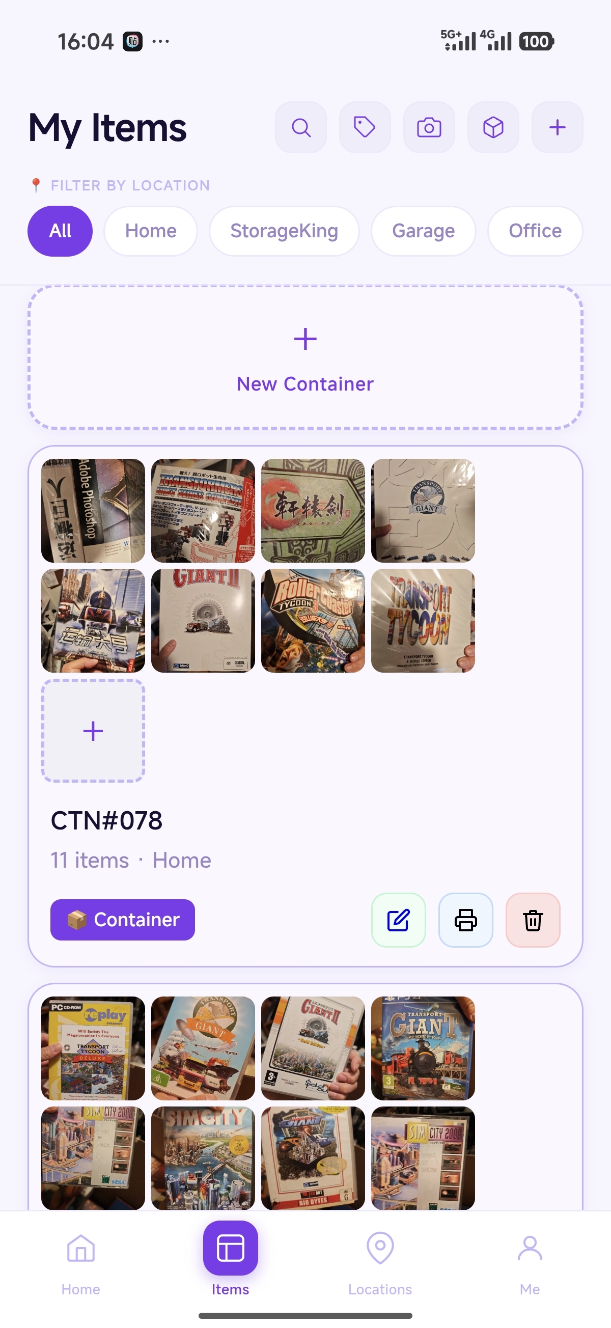 My Items