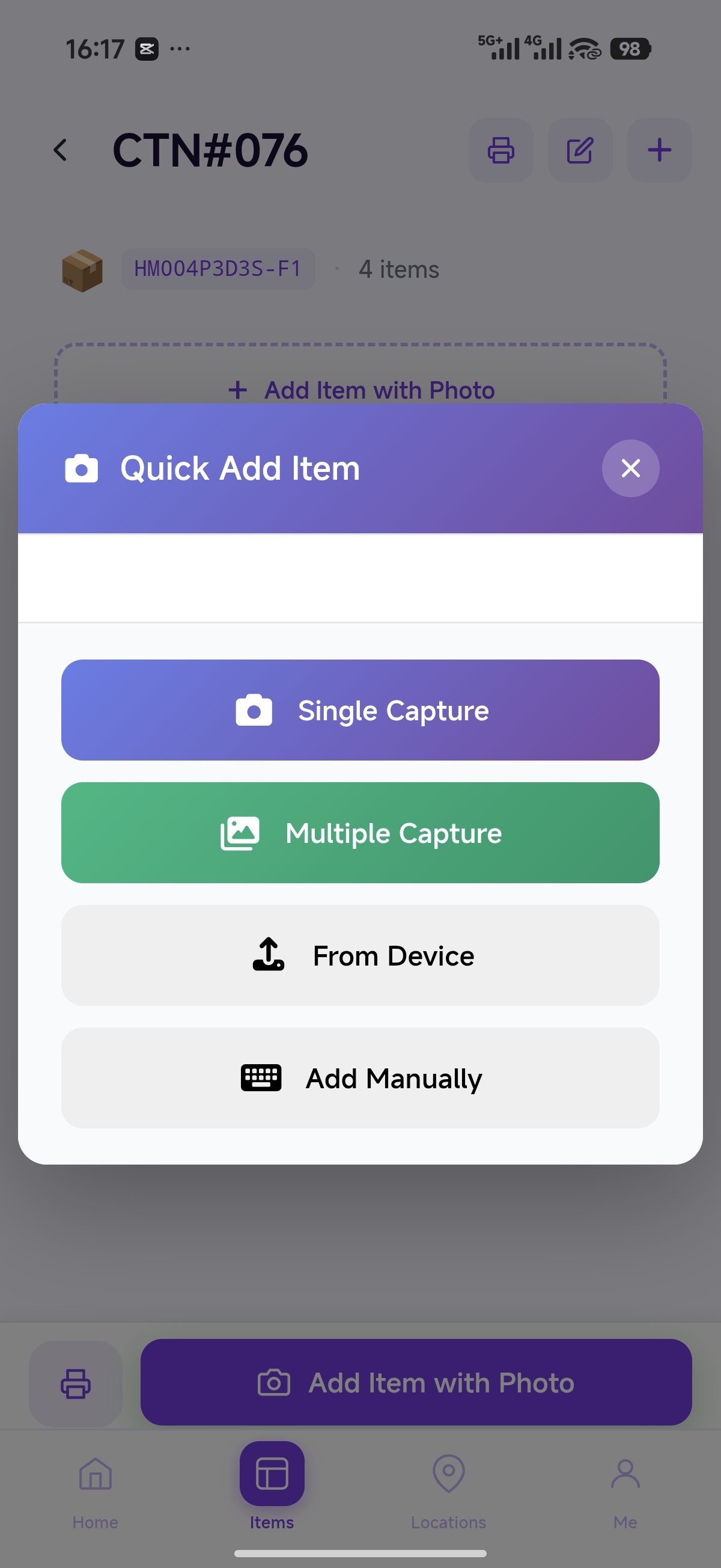 AI Quick Add